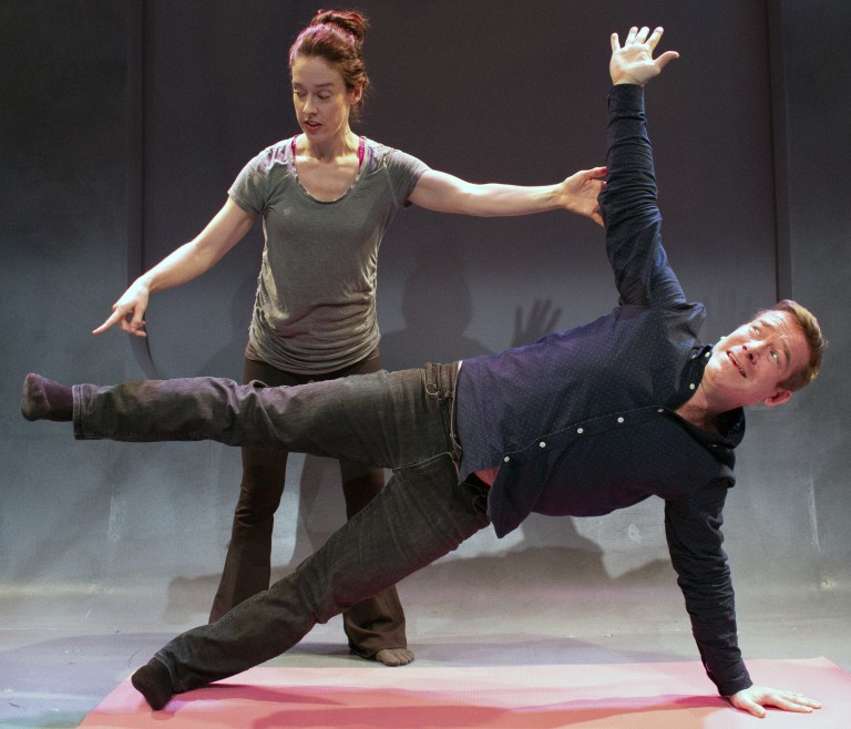 Stephanie Roseman as Judy Lieberman and Ben Jaeger-Thomas as Brad Marsh